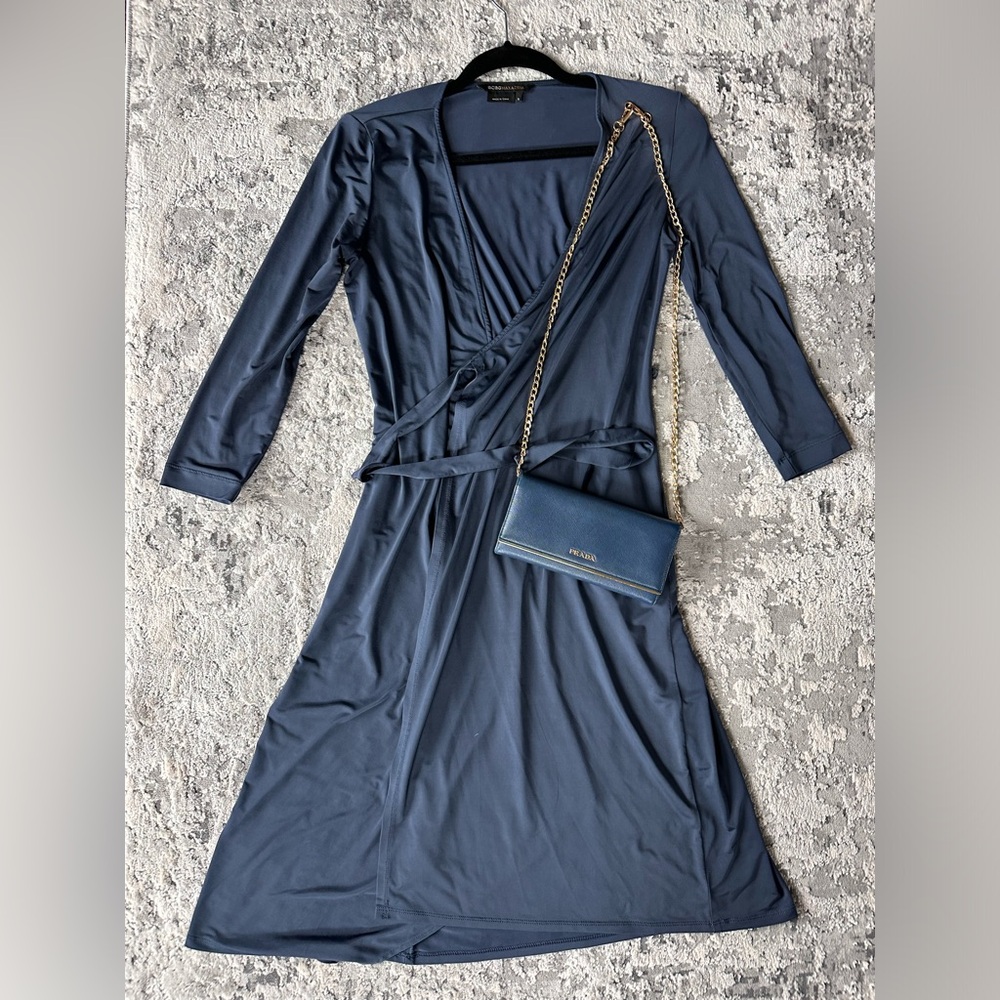 Bcbg wrap dress - S